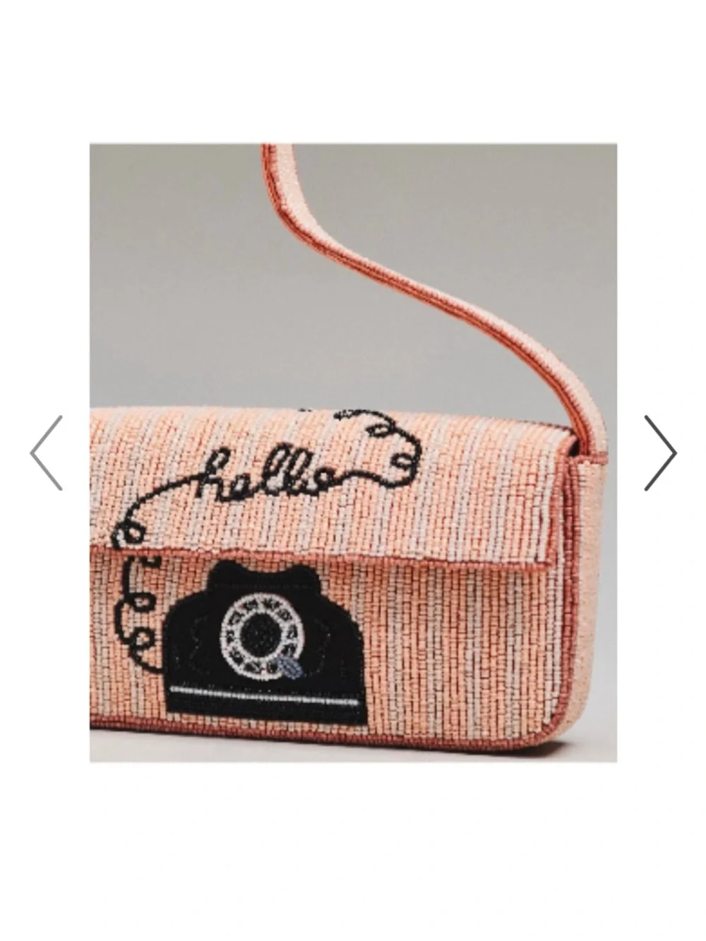 Anthropologie Fiona Icon Telephone 📞 Bag Call Me New with Tags - Picture 5 of 6